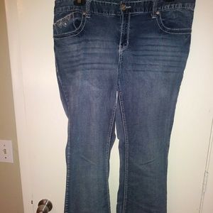 Denim blue jeans 16s